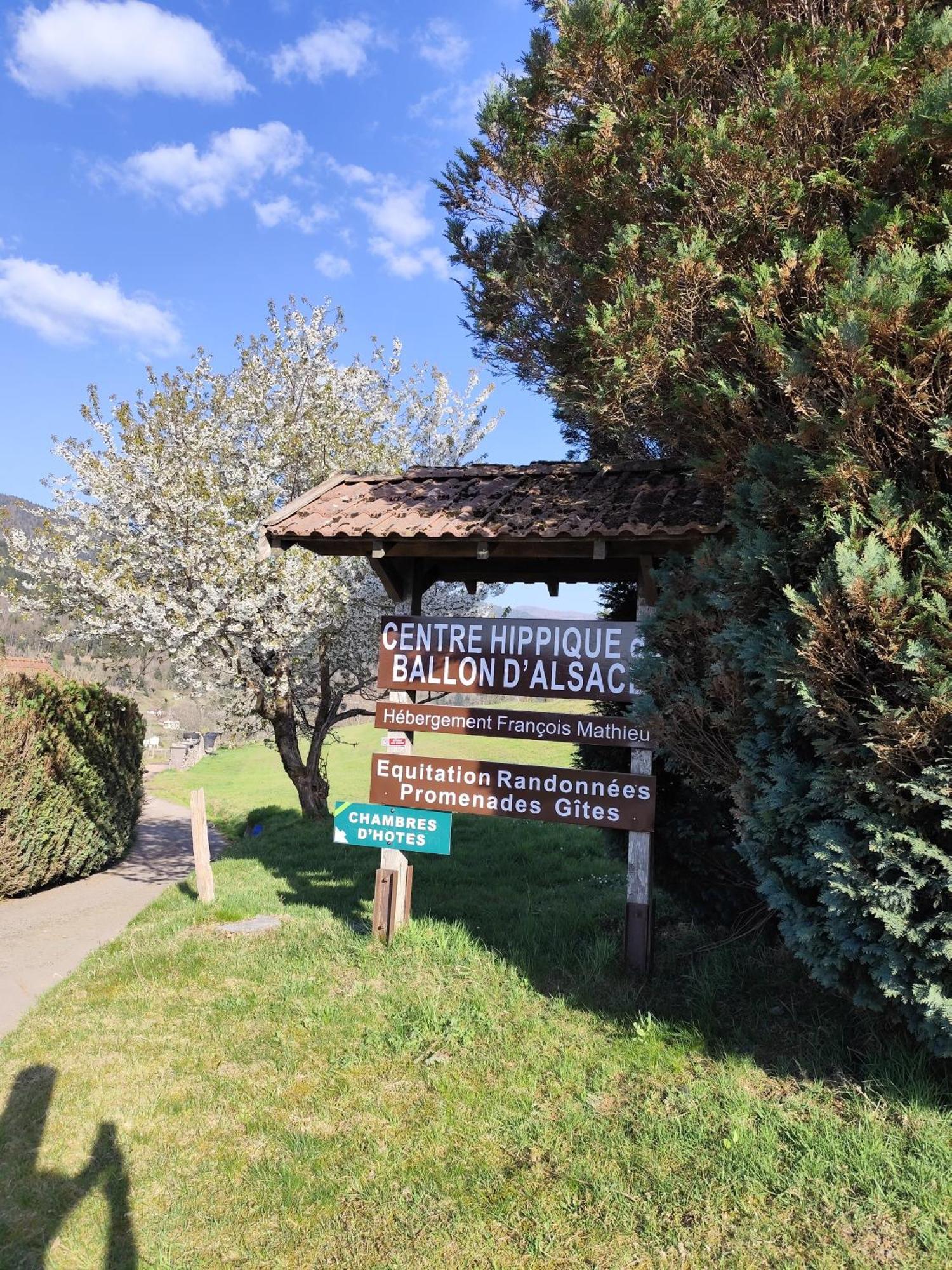 Hébergement François Mathieu Saint-Maurice-sur-Moselle Exterior foto
